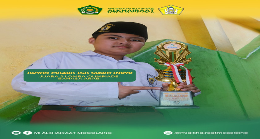 MI Alkhairaat Raih Juara tingkat Provinsi pada Ajang Olimpade Islamic Youth Festival